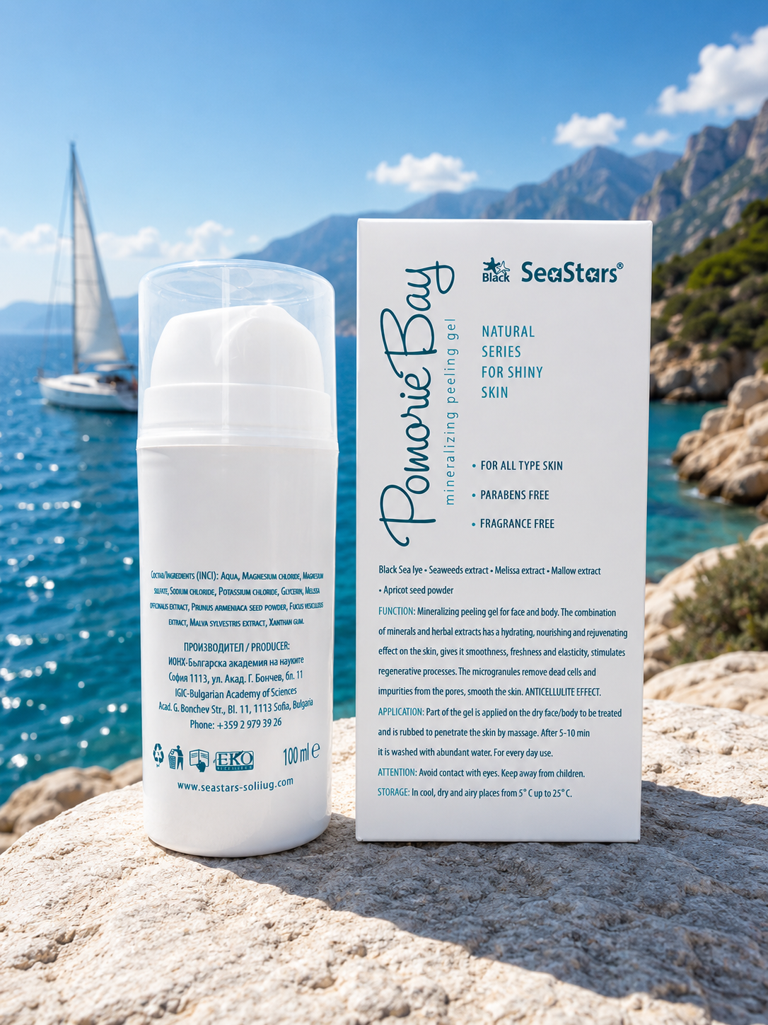 Peeling-Gel fürs Gesicht "POMORIE BAY" – Bild 5